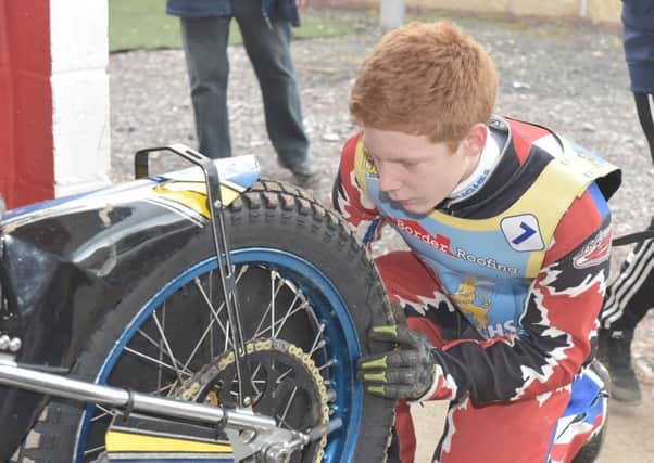 Dan Bewley has improved his gating and made tweaks to his bike. The rider has amassed nearly 30 points in his past three meetings and will be keen to keep up his good form tonight against Peterborough. Pic: Ron MacNeill