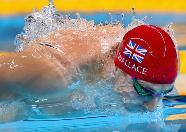 Warrender swimmer Dan Wallace has another shot at a medal. Pic: Getty