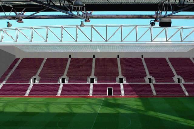 How the new stand will look viewed from the Wheatfield stand. Picture: contributed