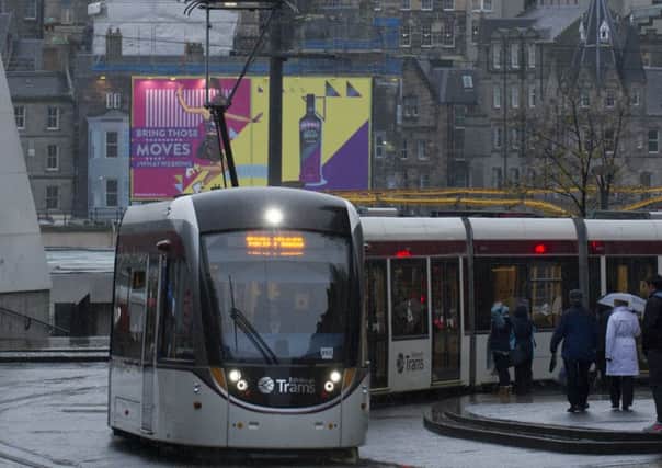 Edinburgh trams could be extended to Leith. Picture; Lesley Martin