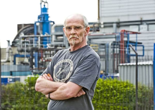 Gordon Erasmuson from Gorgie, contracted Legionnaires disease in 2012. Picture; Ian Georgeson