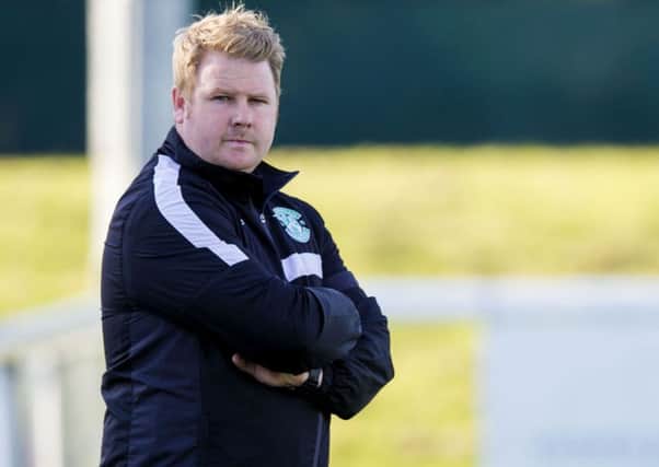 Chris Roberts was left disappointed by Hibs Ladies' defeat. Pic: SNS