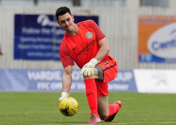 Ross Laidlaw says Ofir Marciano's move to Hibs has spurred him on. Pic: Michael Gillen