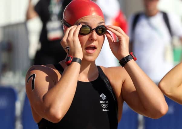 Keri-Anne Payne finished seventh in the open swimming final. Pic: Getty