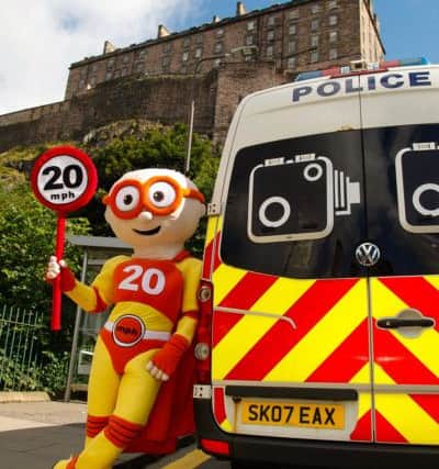 The Reducer, the 20mph mascot