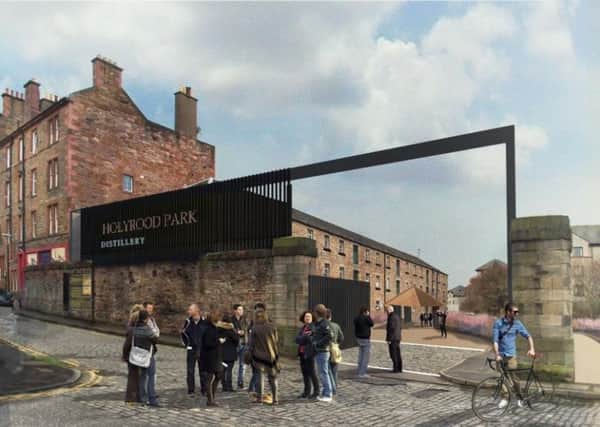 An artist's impression of the distillery. Picture; contributed
