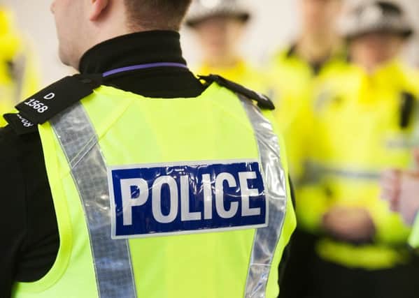 Police carried out a drugs raid in Penicuik