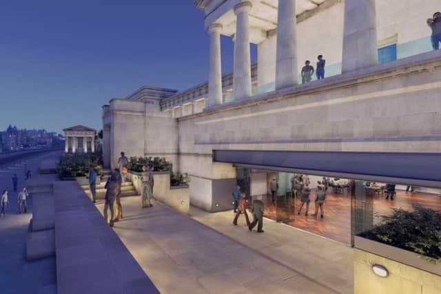 An artist's impression of the new Royal High music school. Picture; contributed