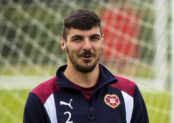 Callum Paterson has a year left on his Hearts deal. Pic: SNS
