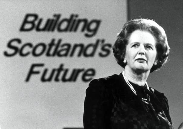 Margaret Thatcher at Scottish Conservative Party Conference, Perth. 16/5/86