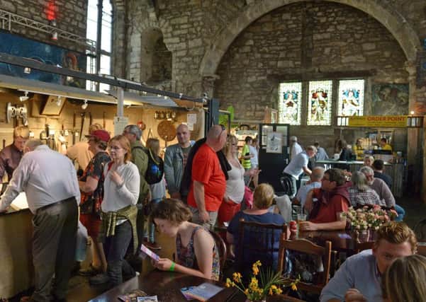 Stallholders do a roaring trade in the Tron Kirk market. Picture: Neil Hanna