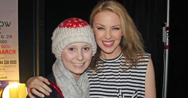 Shannon Mackenzie with Kylie Minogue