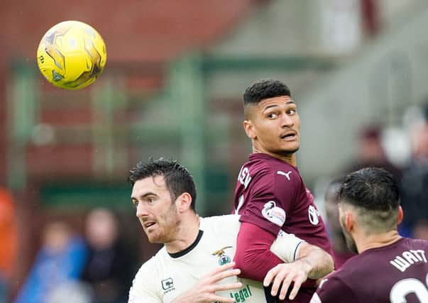 Bjorn Johnsen caused Inverness problems when he made an apperance as a substitute. Pic: SNS