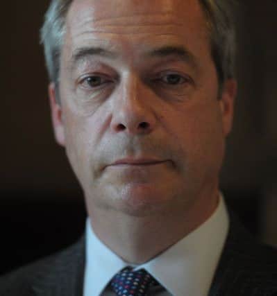 Nigel Farage. Picture; Steven Scott Taylor