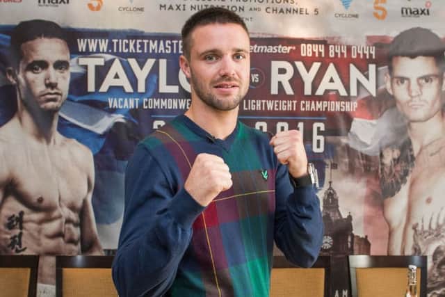 Josh Taylor will fight in Edinburgh in October. Pic: Ian Georgeson