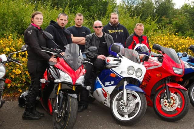 Members of The Riders Club Edinburgh. Picture: Scott Louden