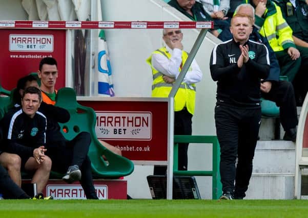 Will Neil Lennon add more players to an already strong Hibs squad ahead of Wednesday's transfer deadline? Pic: SNS