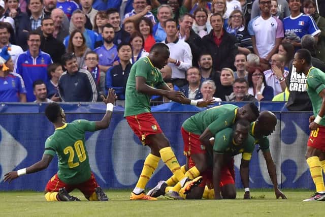 Djoum will hope to force his way into the Cameroon squad. Pic: Getty