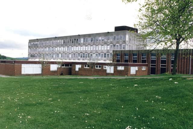 Exterior view of Whitburn Academy.