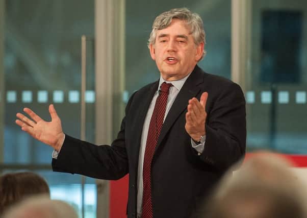 Gordon Brown says a new home rule deal could kill off any plans for a second independence referendum. Picture: John Devlin