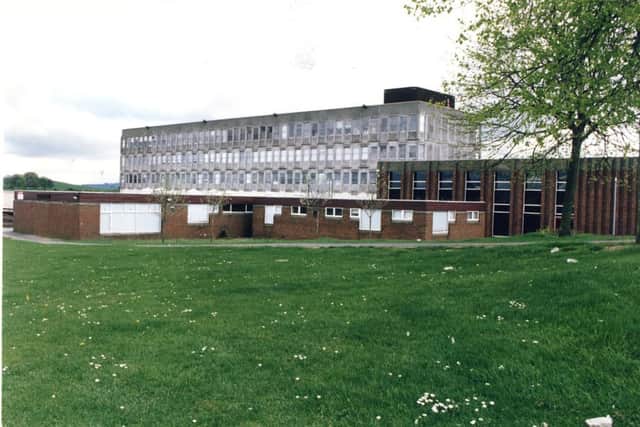 Exterior view of Whitburn Academy.