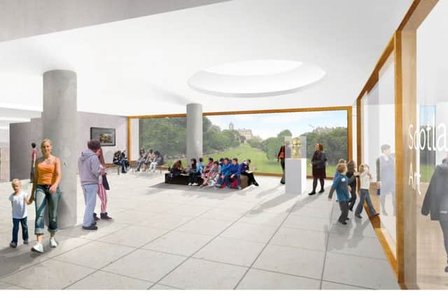An artist's impression of the extension. Picture; contributed