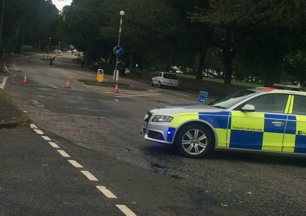 Part of Queensferry Road had been closed. Picture: Courtney Cameron