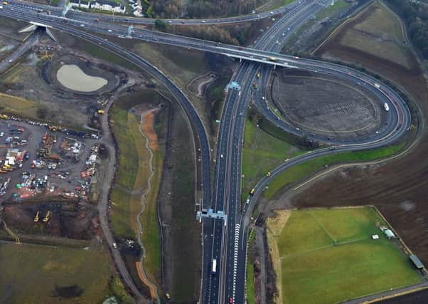 M9 Junction 1A. Picture; Stock