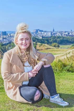 X-Factor contestant Caitlyn Vanbeck is booked to perform today's Midstock Festival at Dalkeith Country Park. Picture: Ian Georgeson/TSPL
