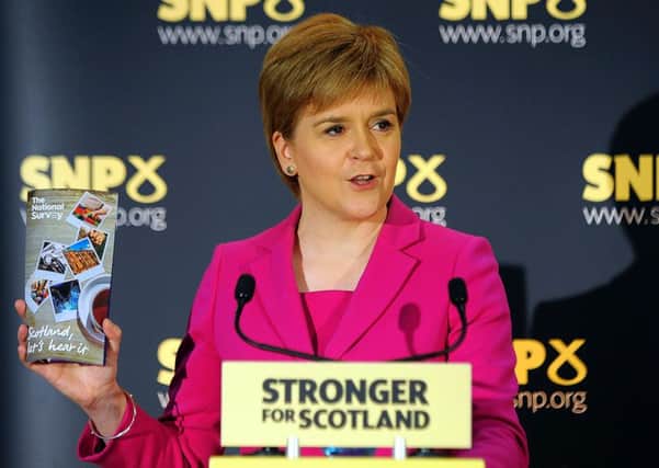 Scottish First Minister Nicola Sturgeon launched a new survey on independence, saying the Brexit vote had changed the conditions that existed when Scotland voted against secession in 2014. Andy Buchanan/Getty Images