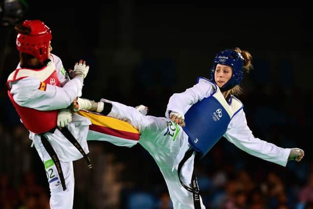 Jade Jones retained her Olympic title in Rio. Picture: Getty Images