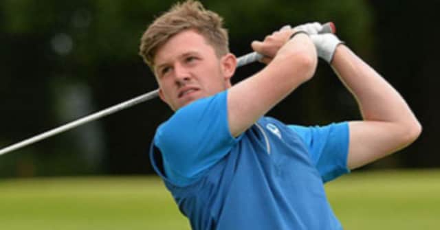 Connor Syme helped Fife finish third after carding two five-under-par rounds at Dalmahoy