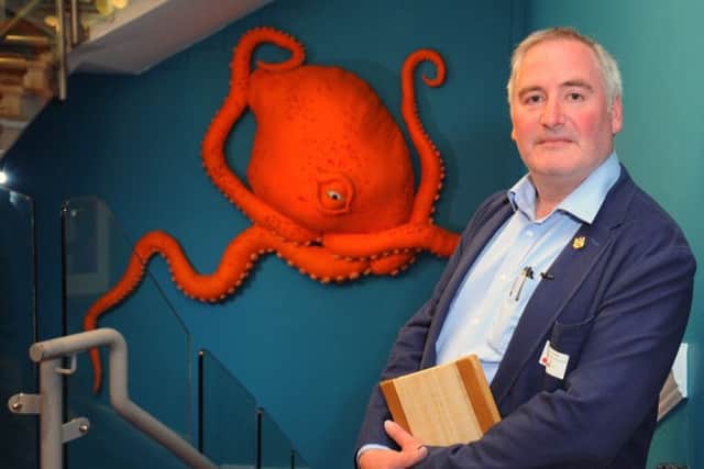 Childrens Laureate & Illustrator Chris Riddell. Picture; Eamonn M. McCormack/Getty Images