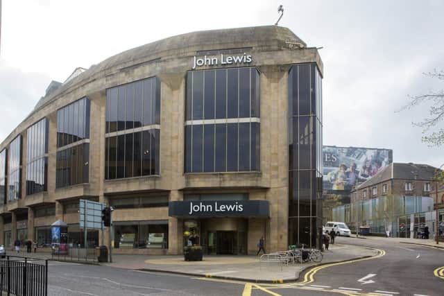 John Lewis  from the top of Leith Walk. Picture; Malcolm McCurrach