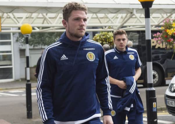 Jack Hamilton was selected for the full Scotland squad which travelled to Malta