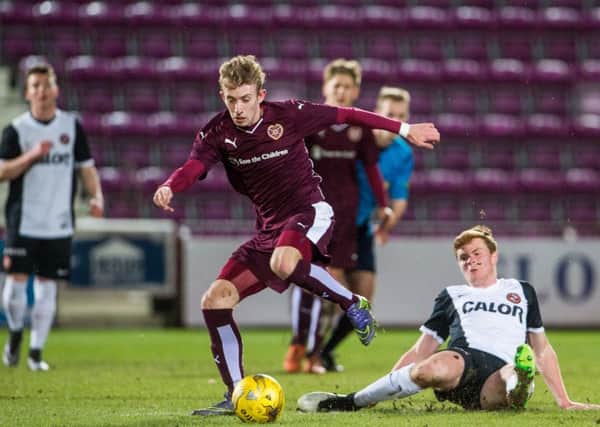Alistair Roy played for Hearts Under-20s. Pic: Ian Georgeson