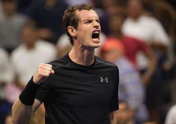 Andy Murray takes on Kei Nishikori today for a place in the US Open semi-finals. Pic: Getty