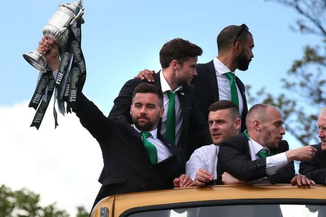 McGregor was proud to be the only Leither in Hibs Scottish Cup-winning side