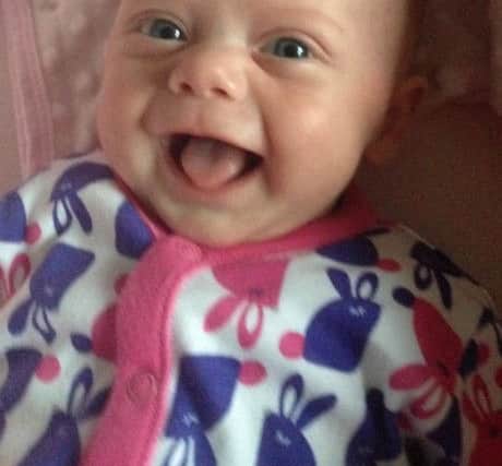 Chloe Sutherland was killed while in the care of her mother, Erin, who suffocated the nine-month-old baby while suffering severe postnatal depression. Picture PA/Police Scotland