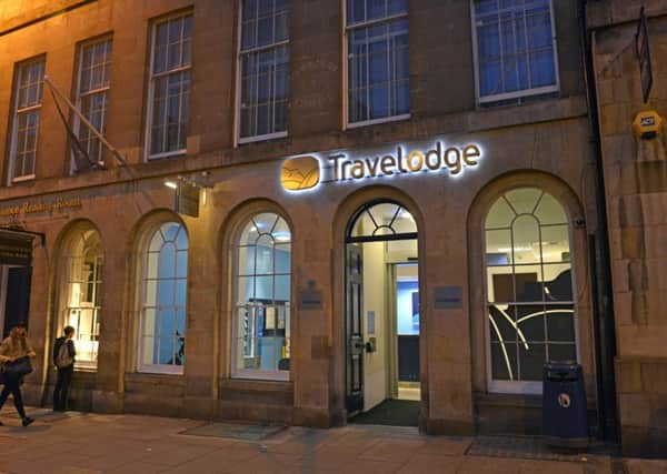 The Travelodge where the incident happened