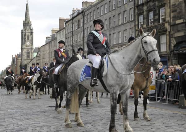 The Edinburgh Riding of the Marches Pic: Neil Hanna