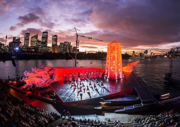 Turandot at Sydney Harbour Pic: Contribited