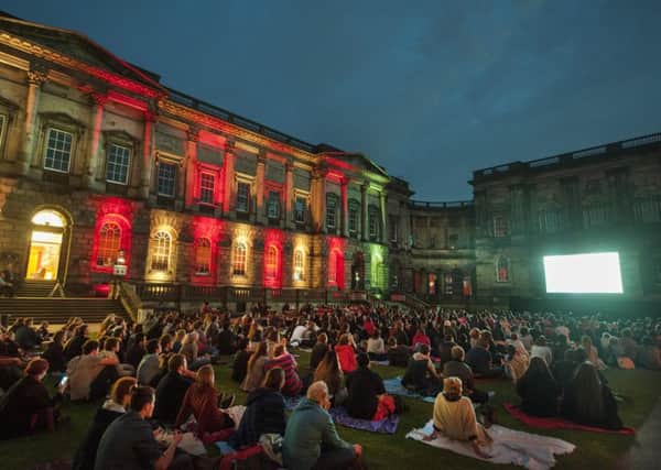 Classic films add cinema sparkle to Old College quad
 this weekend
