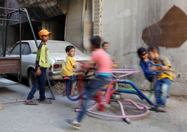 There are 70,000 children has been abandoned in Syria, according to the UNHCR. Picture: AFP/Getty Images