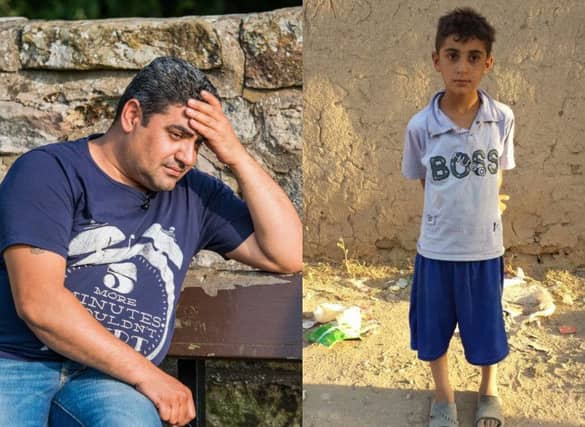 Abedul Karou believed his son had died during their escape from Syria. Picture: Ian Georgeson