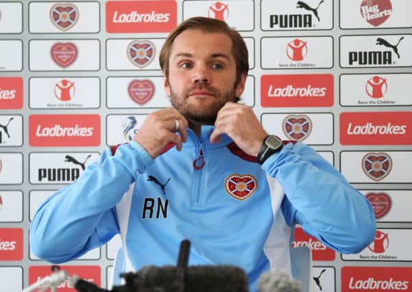 Hearts head coach Robbie Neilson won't sign players just for the sake of it
