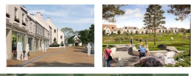 Artist impressions of proposed development at Hatton Mains Farm
East Edinburgh