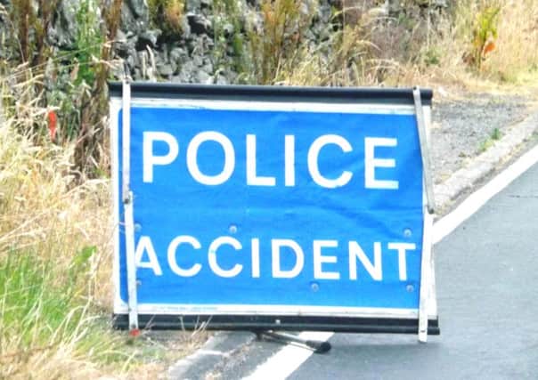 Broughton Road has been closed following a crash