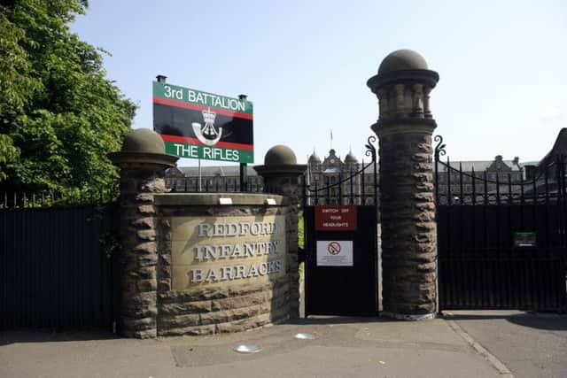 Redford Barracks Army base, Colinton Road. Picture; Greg Macvean
