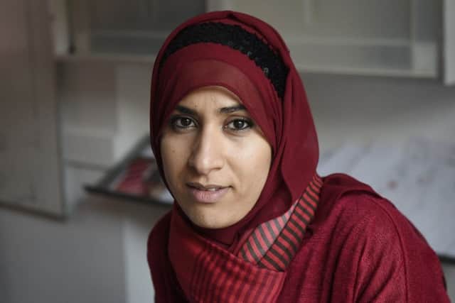 Huda Abdul Gader, whose three daughters were kidnapped and taken back to Libya. Picture: Greg Macvean